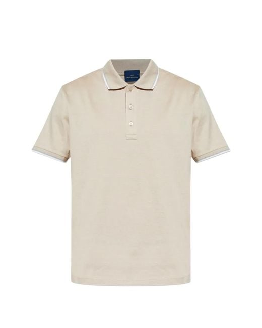 Paul & Shark White Button-Collared Polo Shirt for men