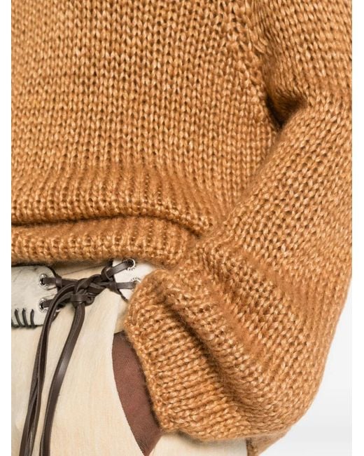 Forte_forte Brown Chunky-Knit Knitwear