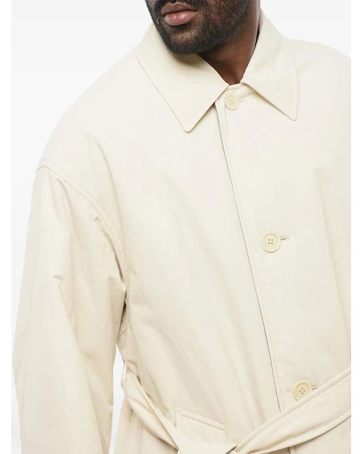 Gucci Natural Belted Padded Coat for men