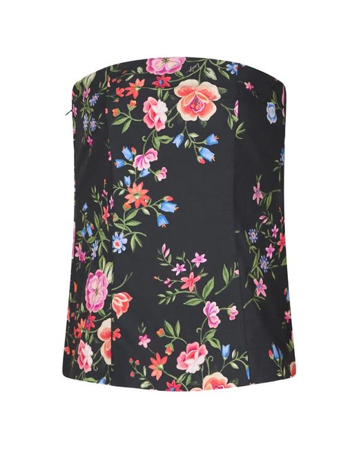 Liu Jo Blue Floral-Print Top