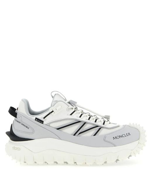 Moncler Trailgrip waterproof sneakers in Metallic für Herren