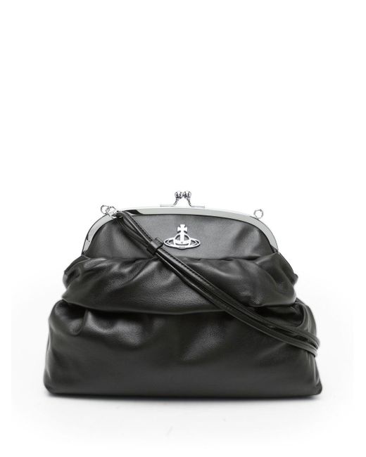 Vivienne Westwood Eva Orb Shoulder Bag in Black Lyst