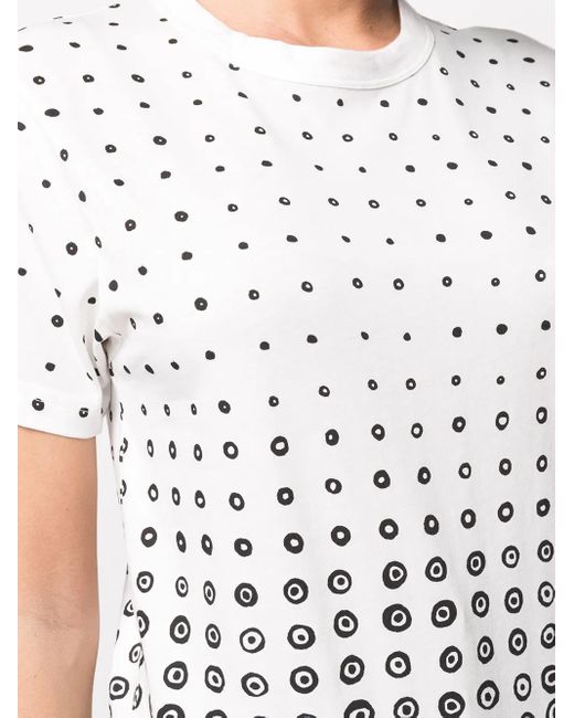 10 Corso Como White Eos-Logo Cotton T-Shirt