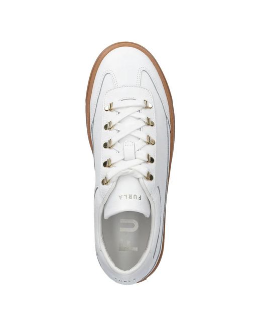 Furla White Enjoy Sneakers