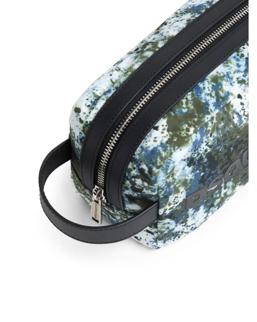 メンズ DSquared² ペイント トラベルポーチ Gray