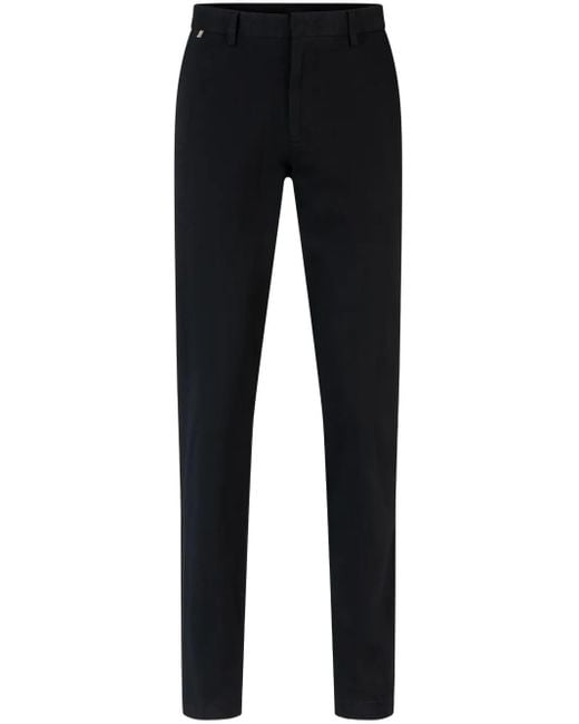 メンズ Boss スリム チノパンツ Black