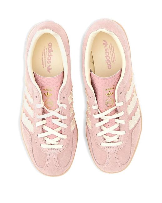 adidas レディース ピンク Gazelle スエードスニーカー 【公式通販】