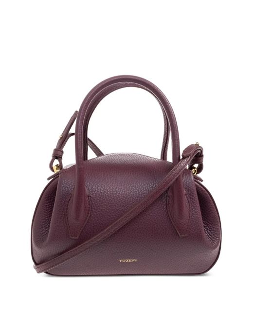 Bolso shopper Oyster mini Yuzefi de color Purple