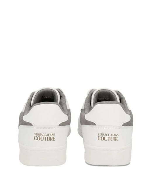 Baskets À Lacets Versace Jeans Couture pour homme en coloris White