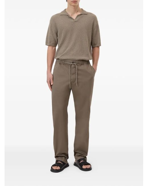 Closed Gray Tropea Drawstring Trousers for men