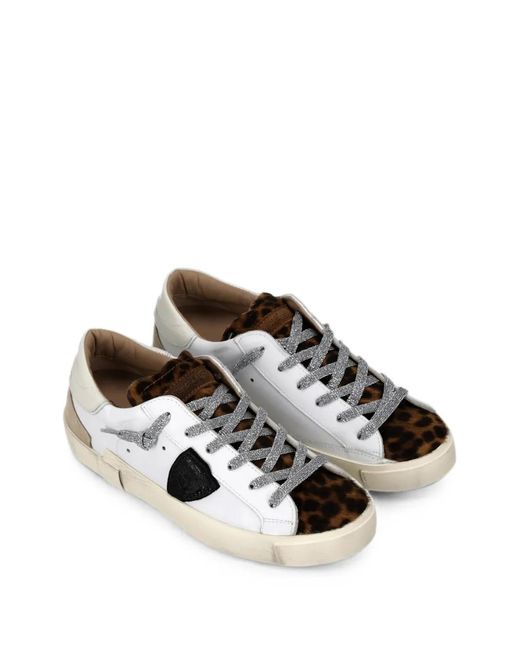 Philippe Model White Sneakers