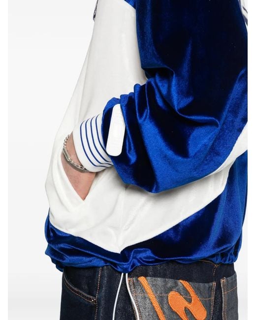 PDF Blue Zipped Jacket for men