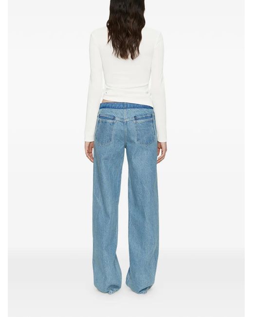 Christopher Esber White Langarmshirt Mit Kristallanhänger