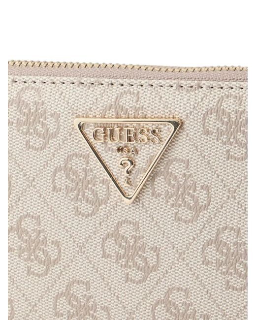 Guess Gray Laurel Monogram Wallet