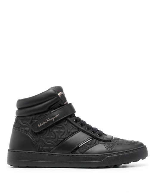 ferragamo high top sneakers