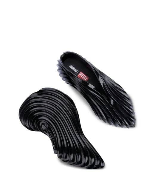 Melissa Black X Diesel Quantum Sneakers