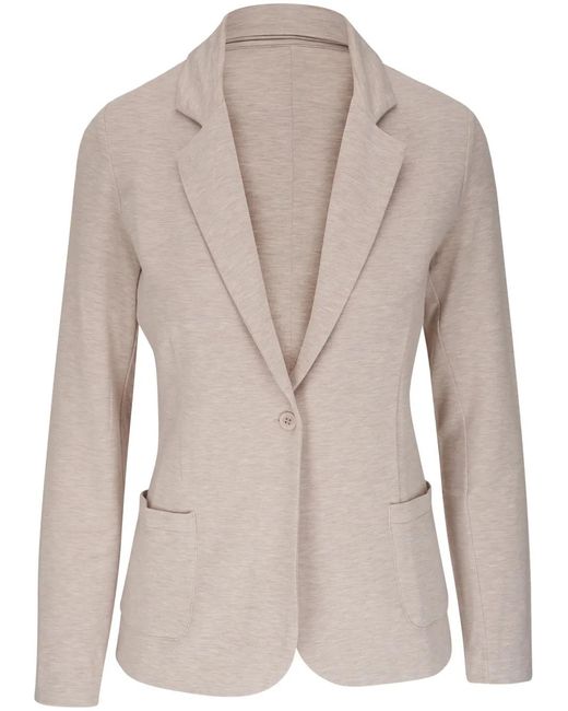 Majestic Filatures Natural Diane Tailored Stretch Jacket