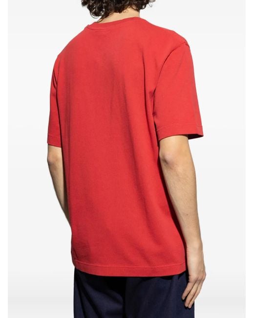 Jacquemus Gros Grain' T-Shirt in Red für Herren