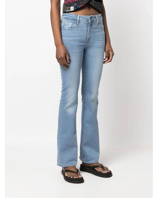 Levi's Blue 725 High-Rise Bootcut Jeans