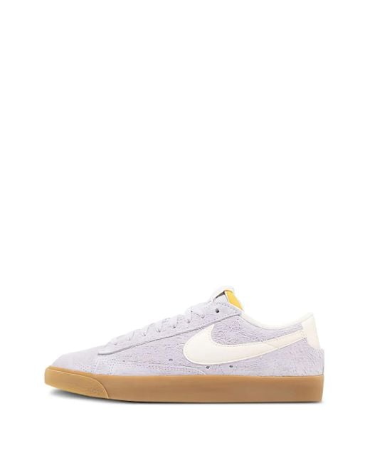 Nike White Blazer Low '77 Vintage "Football/Gum Light/Team/Pale Ivory" Sneakers