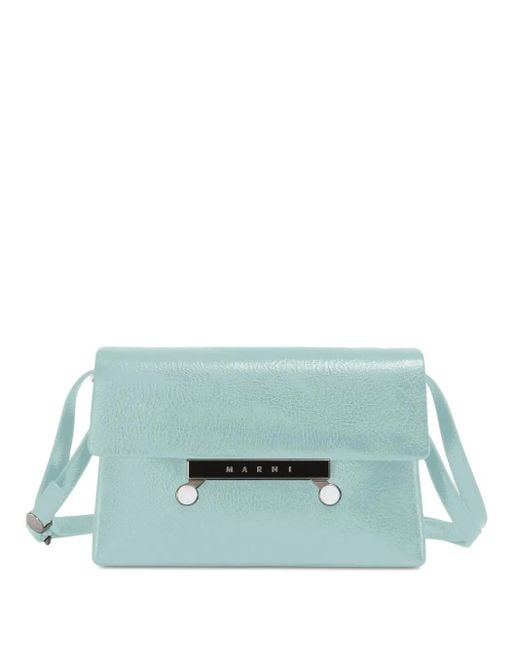 Marni Green Small Envelope Shoulder Bag