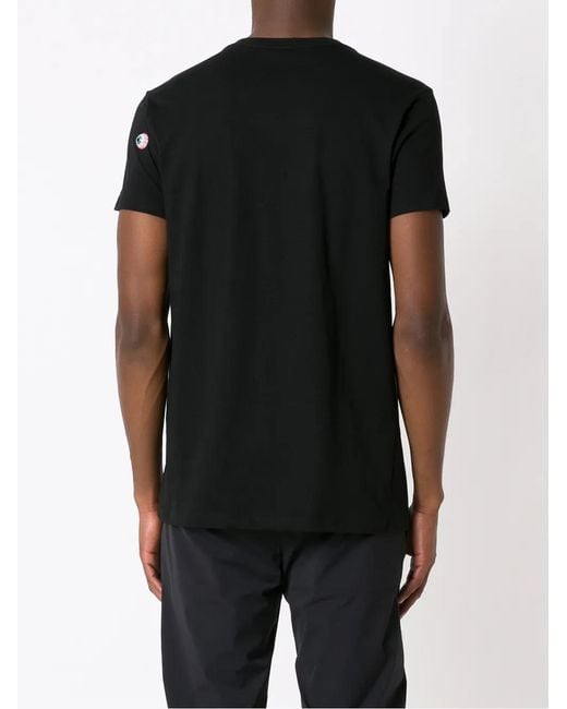 Amir Slama Black Graphic-Print Cotton T-Shirt