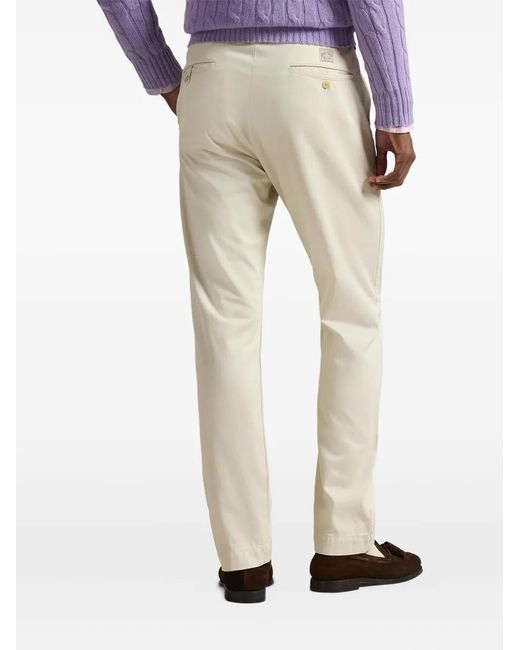 Polo Ralph Lauren Natural Salinger Buttoned Chino Trousers for men