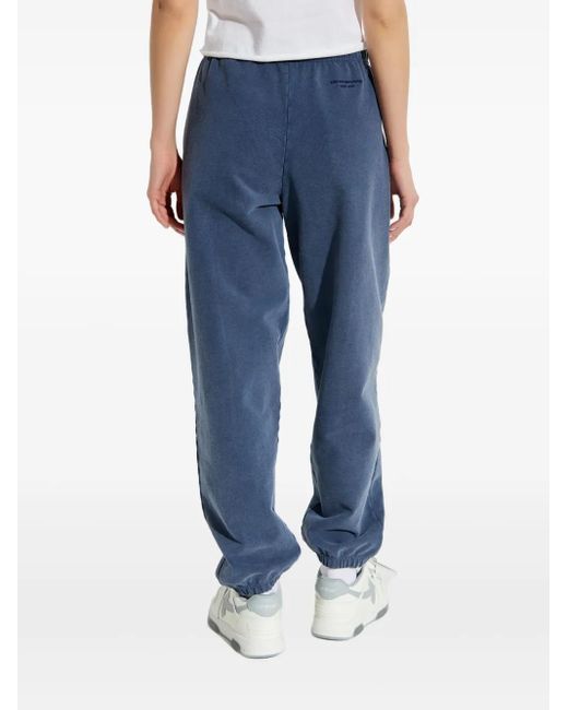 Alexander Wang Cotton Track Pants in Blue Lyst UK