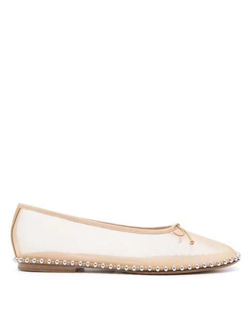 Alexander Wang Natural Lina Ballet Flats