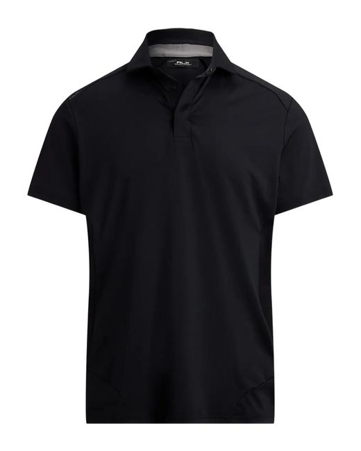 Ralph Lauren Black Short-Sleeve Polo Shirt for men