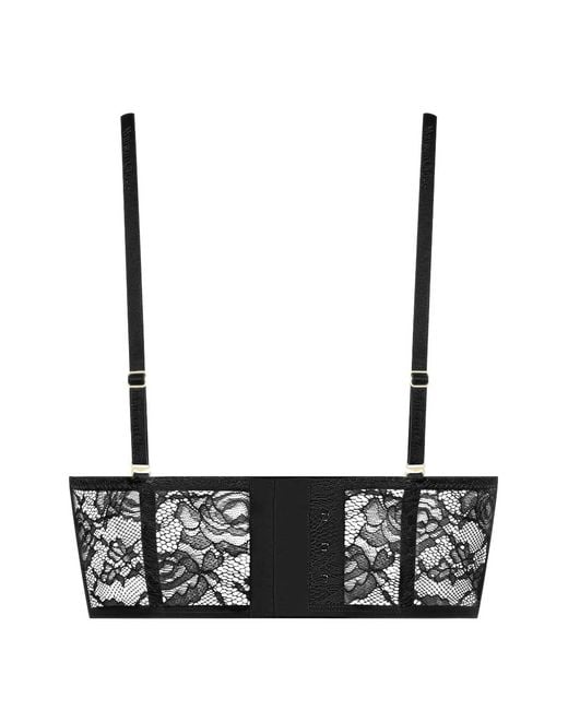 Maison Close Black Flashback Balconette Bra