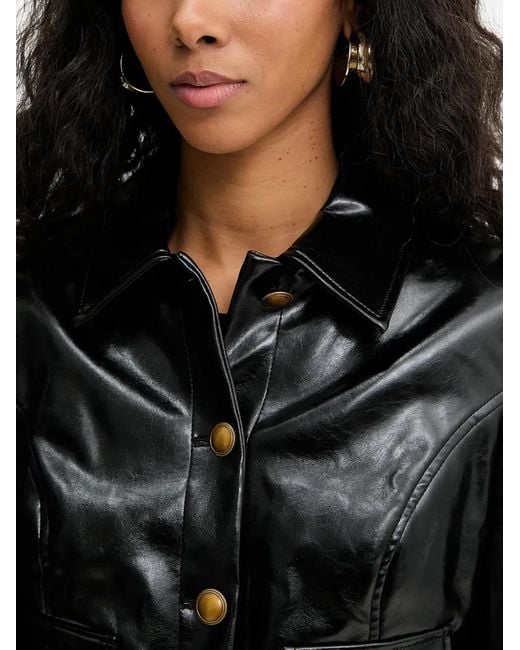 Chaqueta Con Bolsillo Con Botón Guess de color Black