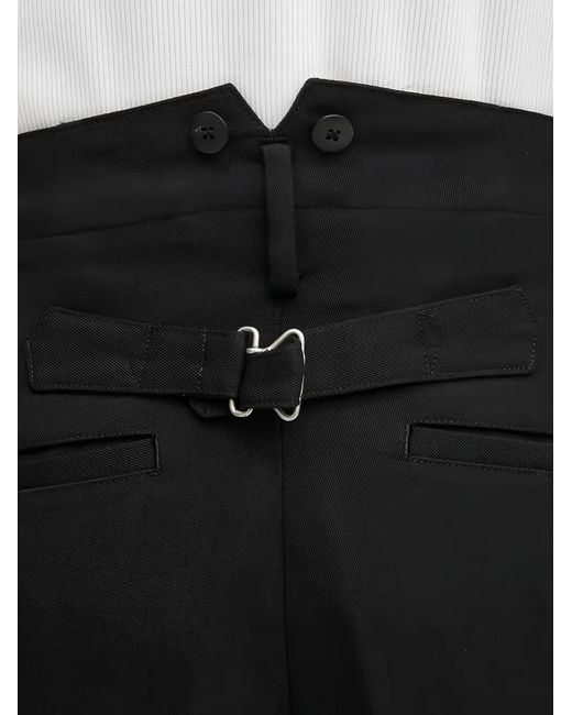 Pantalon Ample Boutonné Visvim pour homme en coloris Black