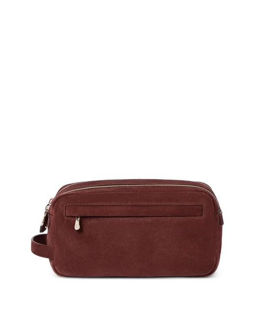 Trousse Make Up di Brunello Cucinelli in Purple da Uomo