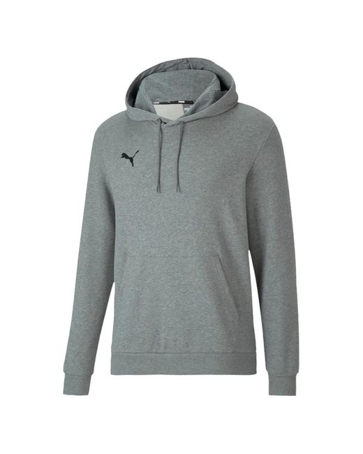 PUMA Gray Teamgoal 23 Hoodie for men
