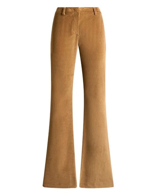 Etro Brown Corduroy Velvet Trousers