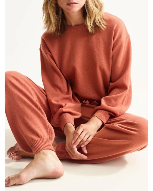 Pull Famous Eres en coloris Orange
