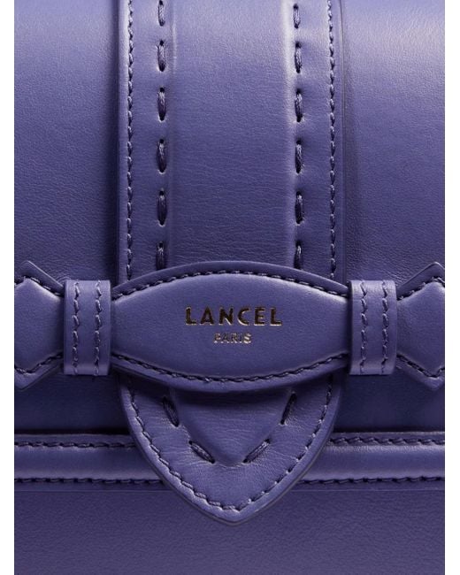 Lancel Purple Kleine Sienna Umhängetasche