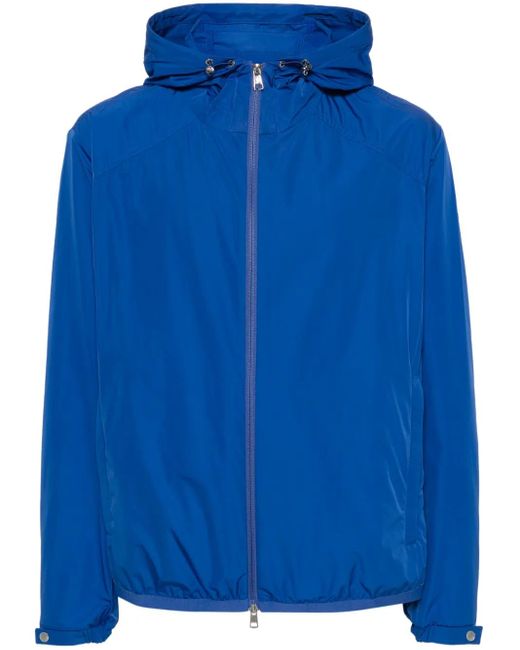 Moncler Blue Clapier Hooded Jacket for men