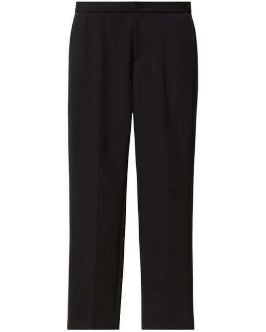 Fabiana Filippi Black Slim-Cut Trousers