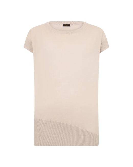 Moorer Natural Short-Sleeve T-Shirt