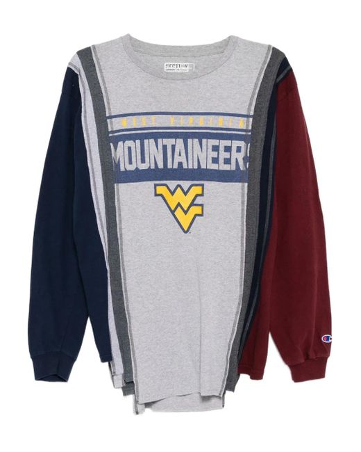 Needles Blue Rebuild By T-Shirt for men