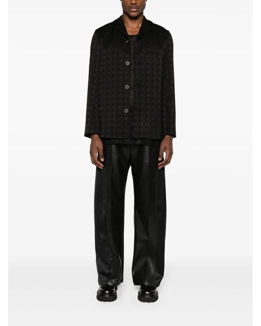 MARINE SERRE Black Jackets for men