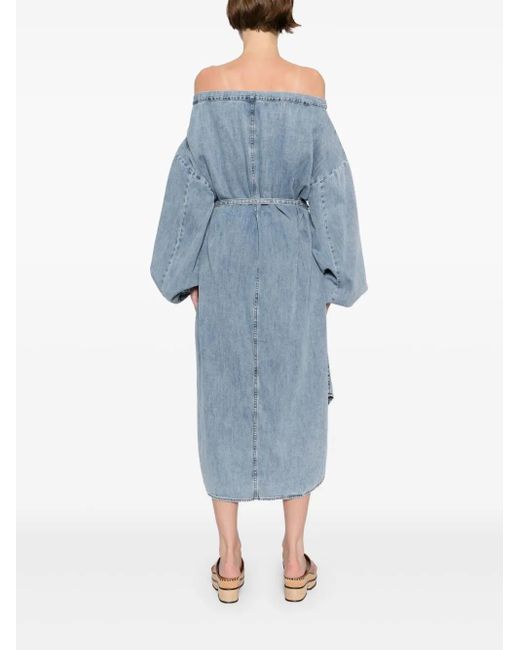 Zimmermann デニムミディ チュニック Blue