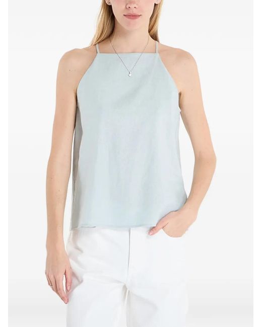 Calvin Klein Blue Cami Square-Neck Top