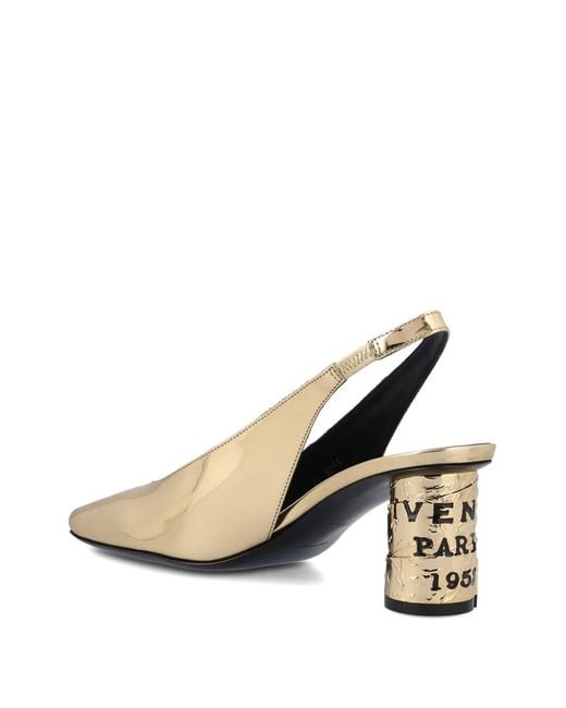 Givenchy Natural Cylindrical-Heel Pumps