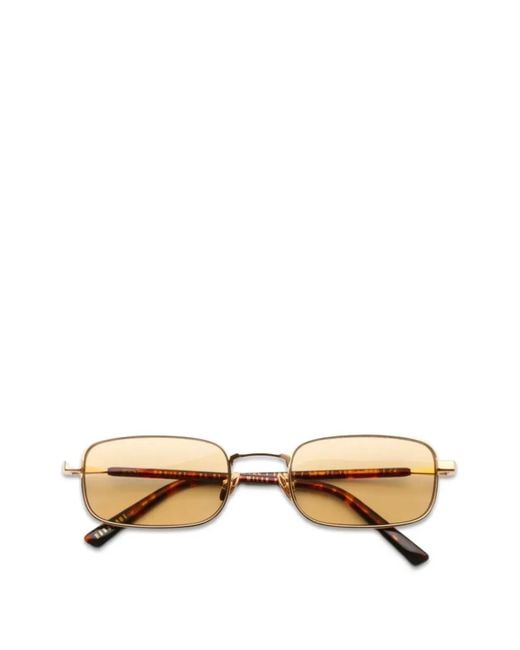 Gast Metallic Edara Rectangle-Frame Sunglasses