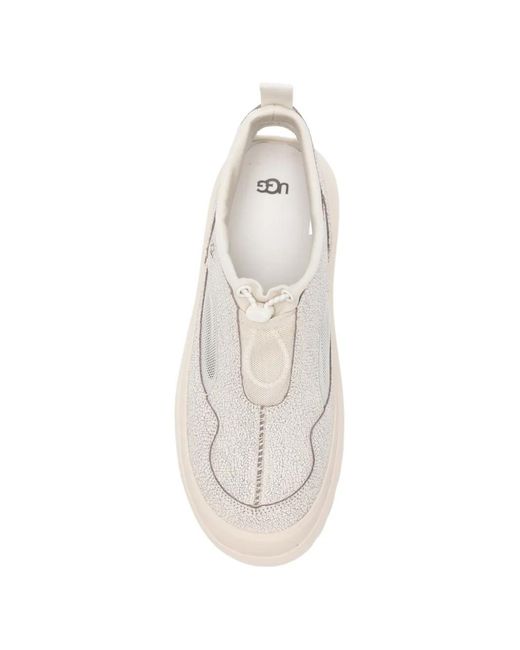 Ugg White Baskets Heritage Utility Sans Lacets for men