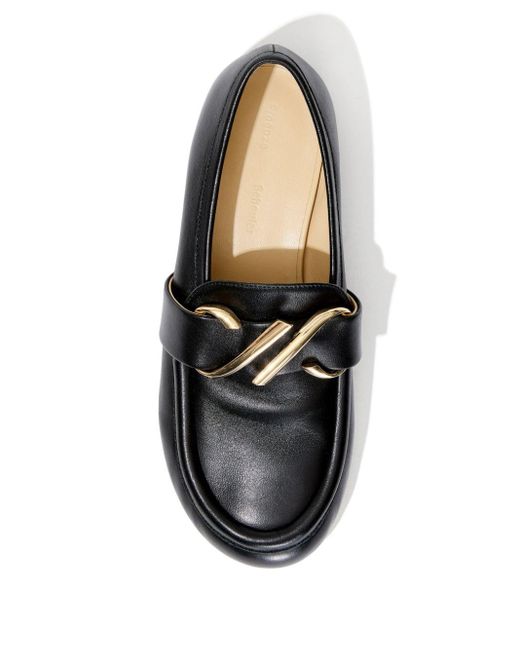 Proenza Schouler Black Monogram Loafers Shoes
