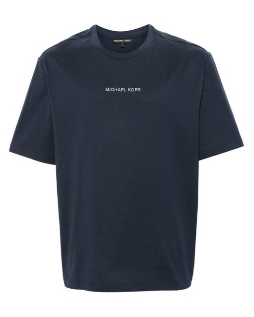 Michael Kors T-shirt Met Print in het Blue voor heren